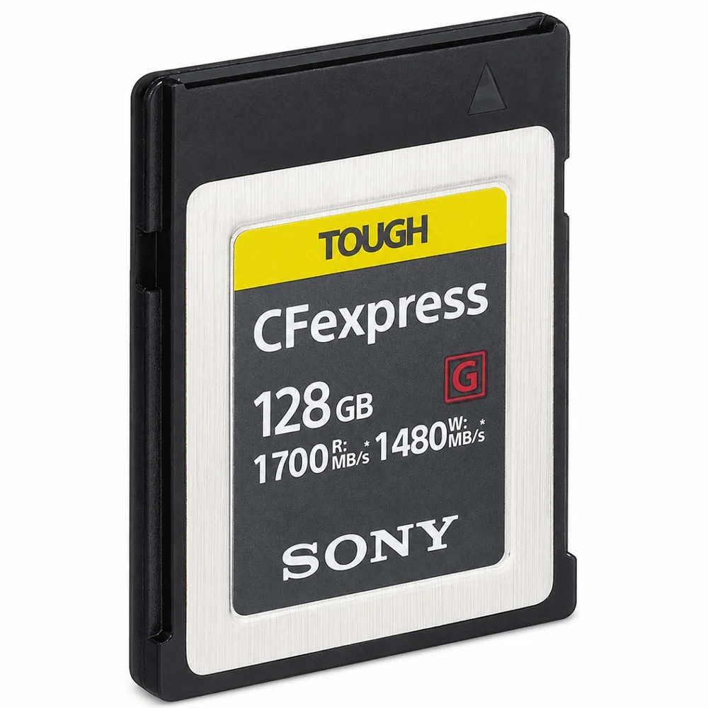 Imagem 2 de 3 do produto Cartão De Memória Sony Tough Type B Cfexpress, 128GB, Pcie 3.0, 1700MB/s - Ceb-G128