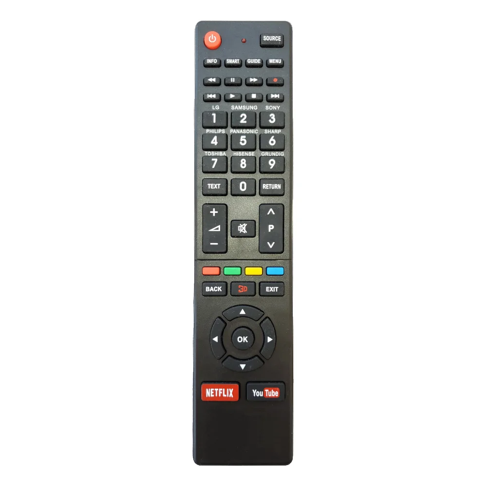 Controle Remoto Mxt 01369 Tv Universal Smart Netflix