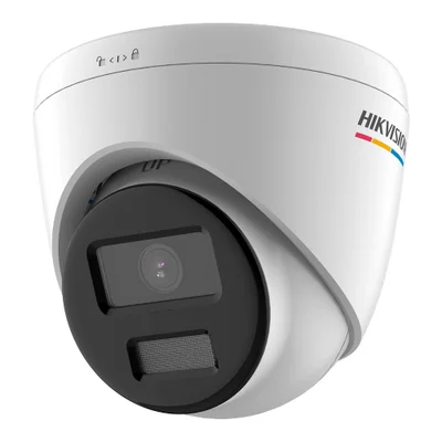 Câmera de Segurança Hikvision Dome Turret Colorvu, Panorâmica, 4MP, Colorida, Branco - Ds-2cd1347g0-l