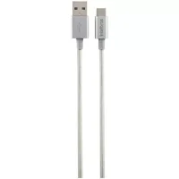 Cabo USB-C, 1.5m, Intelbras Euac15nb, Nylon, Branco