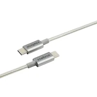 Cabo USB-C, Intelbras Eucc15nb, 1.5m, Nylon, Branco