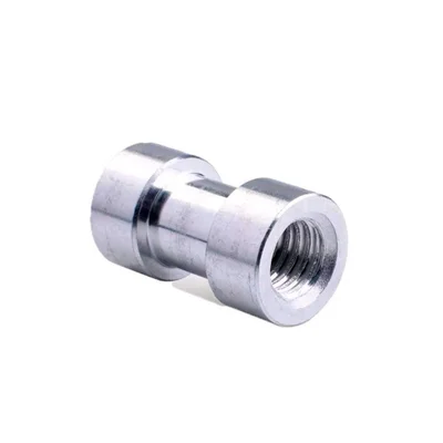 Adaptador Greika, Ya-435, Espigot, Rosca 1/4 Fêmea - Rosca 3/8 Fêmea