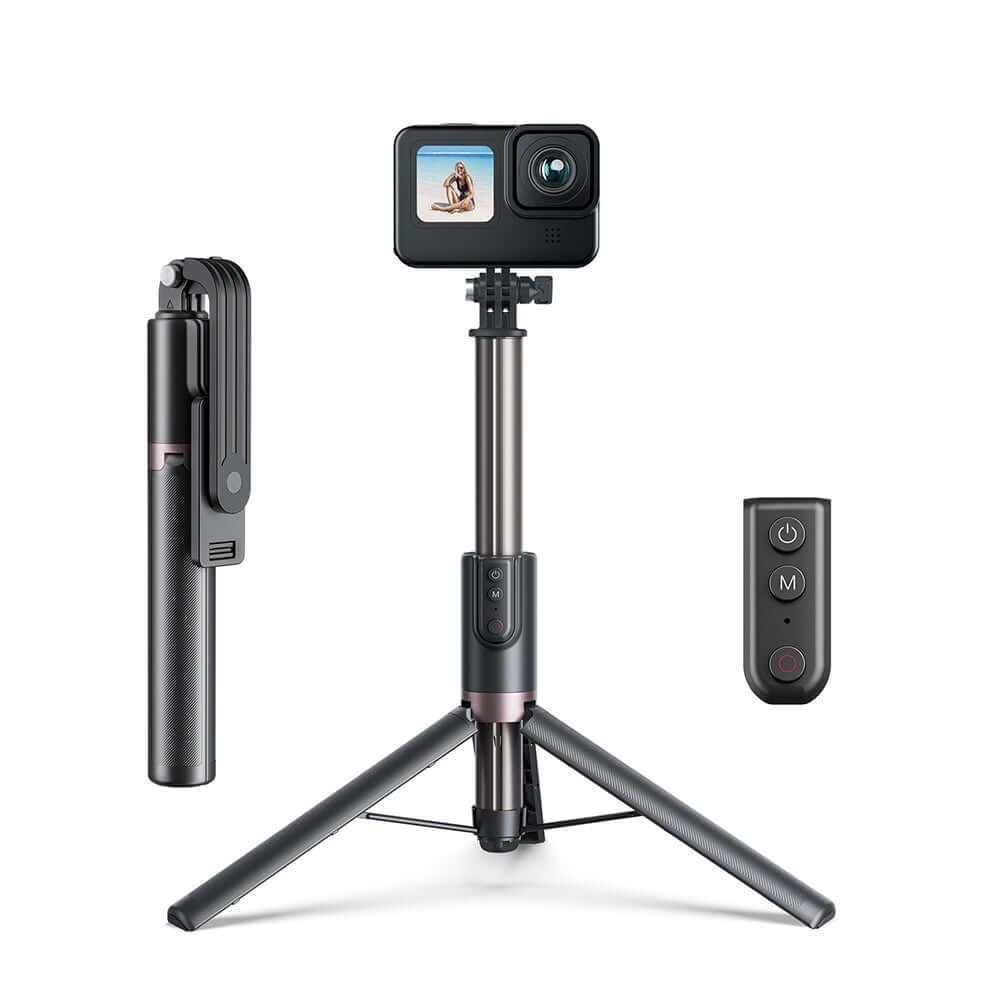 Imagem 2 de 5 do produto Bastão E Tripé Telesin Para Gopro E Celular Com Controle Disparador
