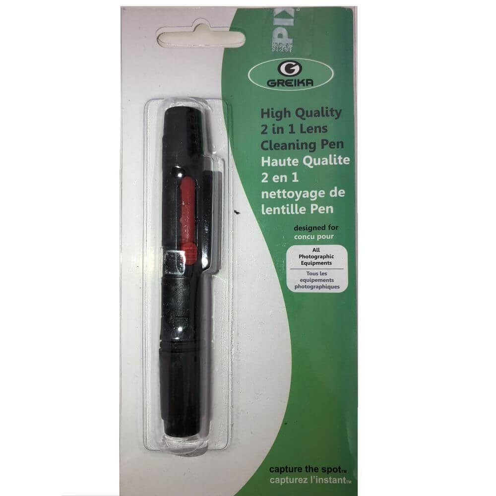 Caneta Greika LP-01, Para Limpeza De Lentes 2x1