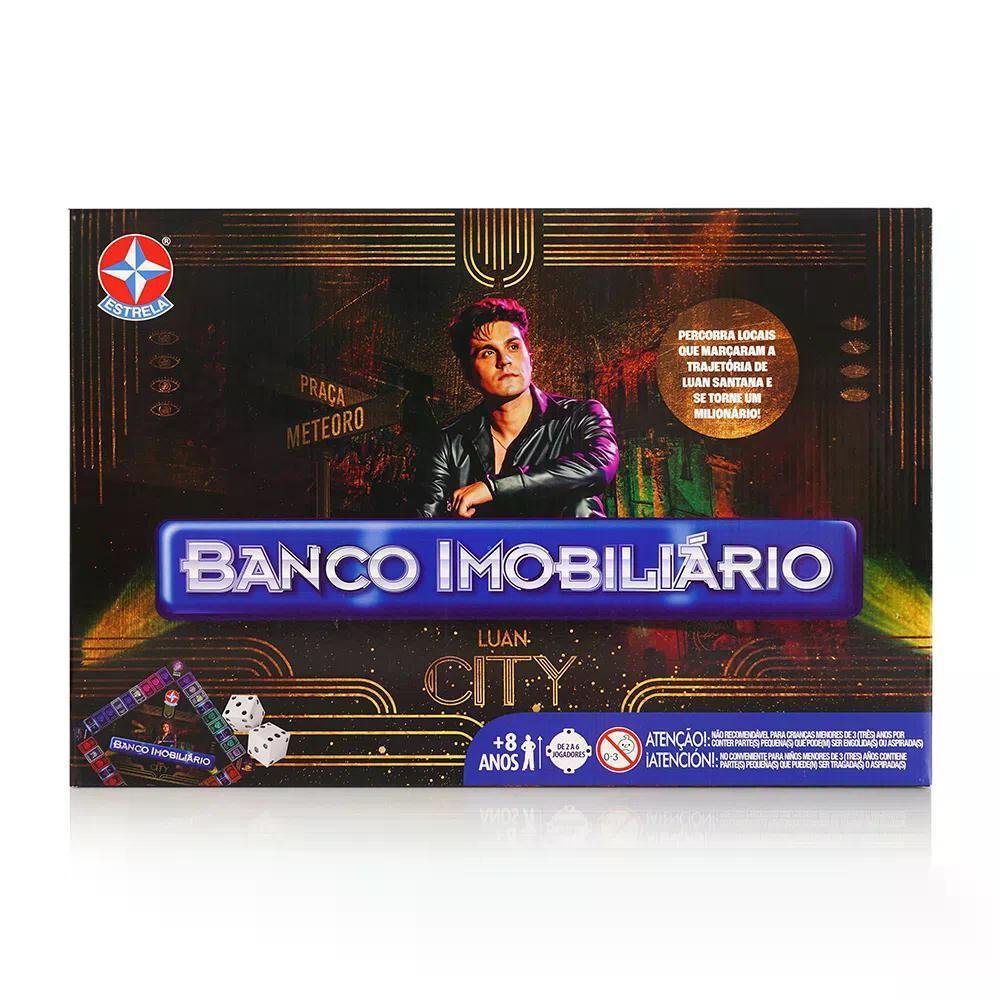 Banco Imobiliário - Estrela - Jogo de Tabuleiro