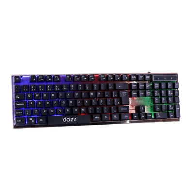 Teclado E Mouse DazzUSB Gamer Diamond Dust