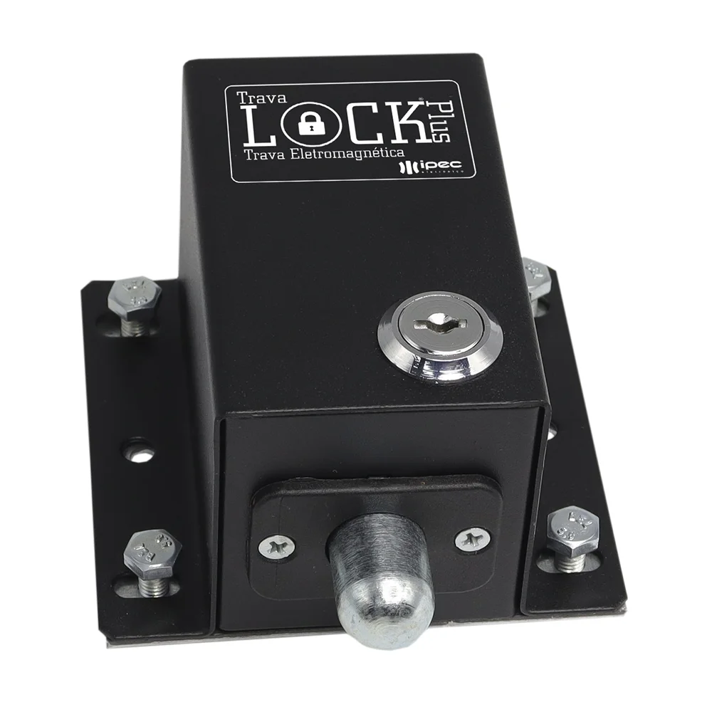 Imagem 1 de 5 do produto Trava Portao Ipec Lock Plus 220v Com Temporizador