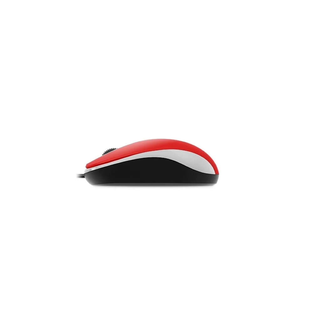 Imagem 2 de 3 do produto Mouse Genius Dx-110 USB, Vermelho, Cabo 1,5m e 1000dpi