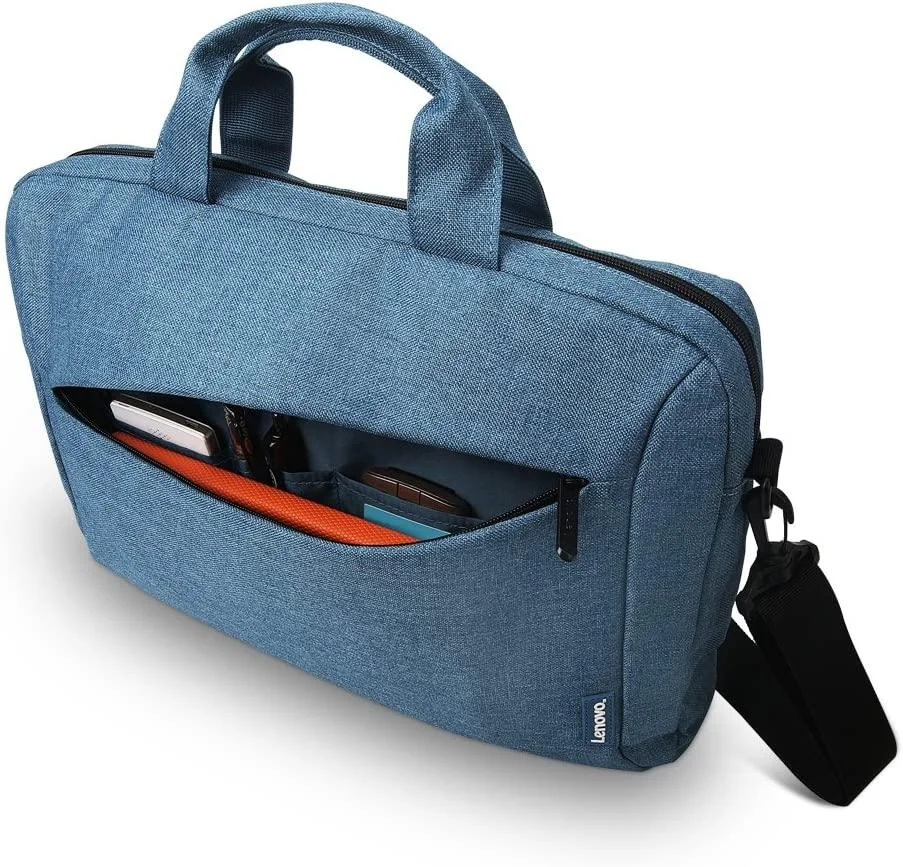 Imagem 3 de 5 do produto Mochila Para Notebook Transversal Lenovo Casual Azul T210 Até 15.6'' Gx40q17230