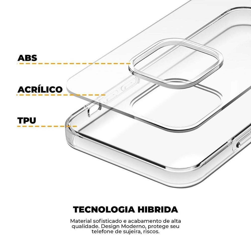 Imagem 3 de 5 do produto Capa Para Iphone 11 Pro Max, Slim Fit, Transparente, Gshield