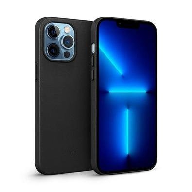 Capa Para Iphone 13 Pro, Couro Dual Preta, Gshield