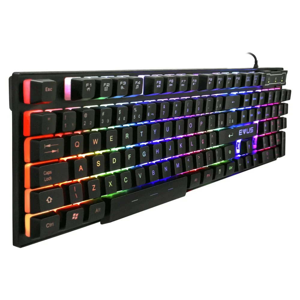 Teclado Gamer Evus Tc-11b Jellybeans Teclado Gamer Evus Tc-11b Jellybeans