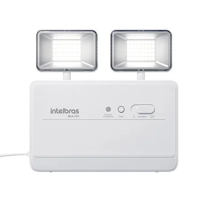 Bloco De Iluminação Autônomo Intelbras Bla 400 Lumens Branco