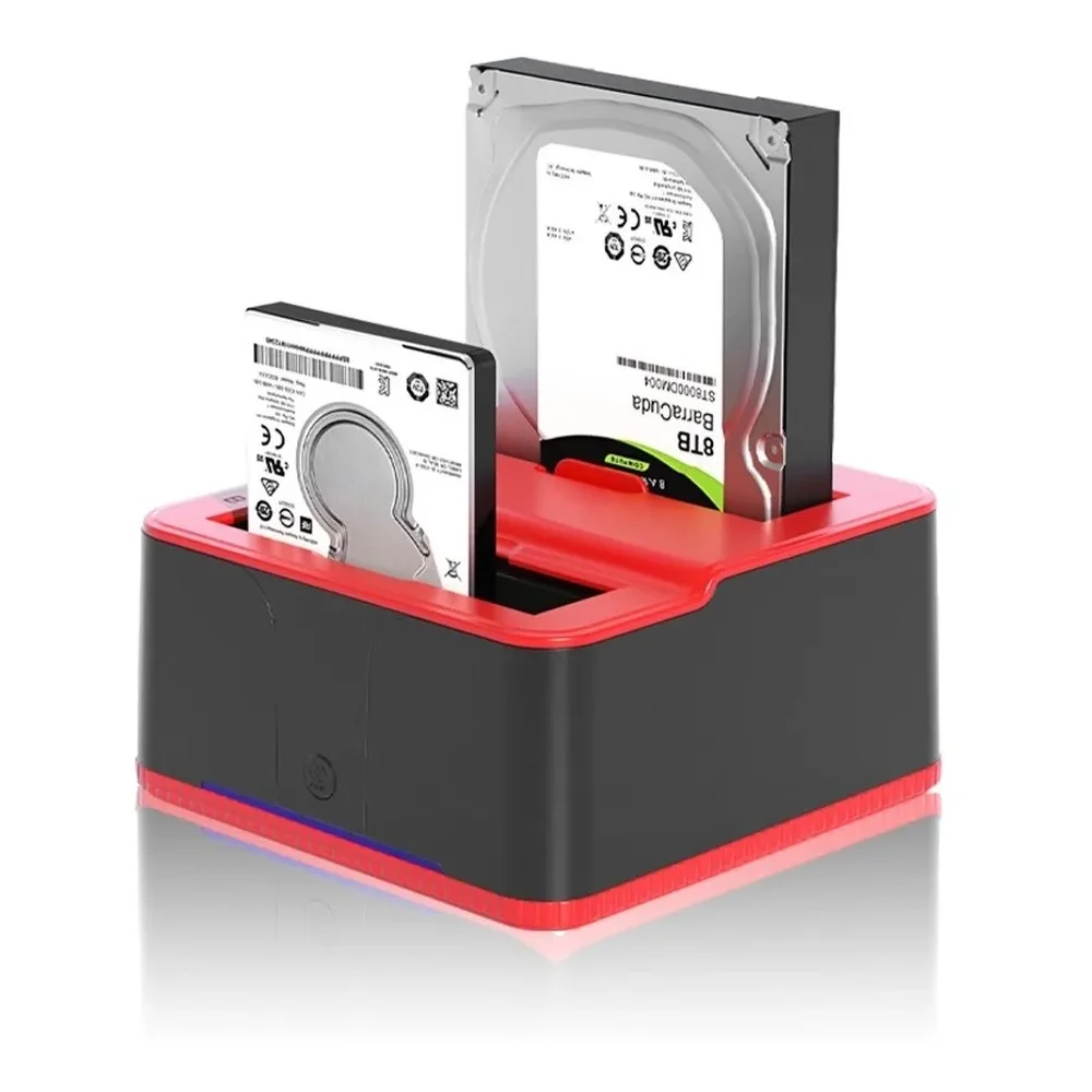 Dock Station Knup, Case Para HD Sata, Pendrive SD, USB 3.0 - Kp-HD820 Dock Station Knup, Case Para HD Sata, Pendrive SD, USB 3.0 - Kp-HD820
