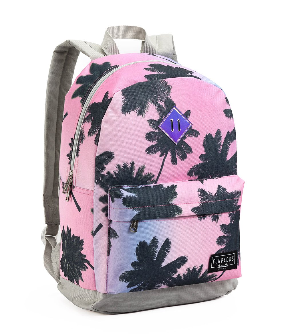 Mochila Urbano Feminina Resistente Cor Tipo Tie Dye Fashion, Rosa