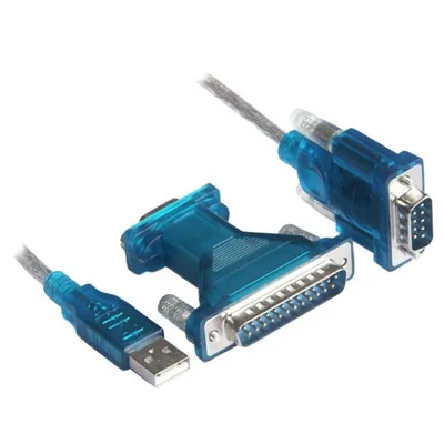Cabo Conversor USB Para Serial (Db9 E Db25), 80Cm - Ad0204