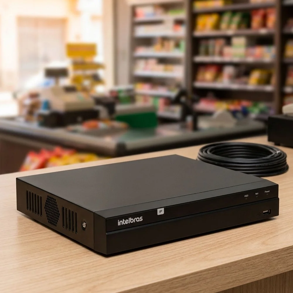 Imagem 5 de 5 do produto Nvr Intelbras Stand Alone, 04 Canais, 6mp Nvd 1304 Via Rede Ip