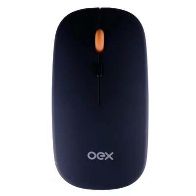 Mouse Optico Sem Fio Oex Ms603, 2 Conexões, Dual Mode, Preto