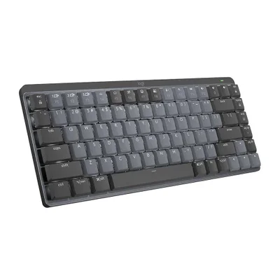 Teclado Mecânico Gamer Logitech Mx Mechanical Mini, Sem Fio, Bluetooth, Preto