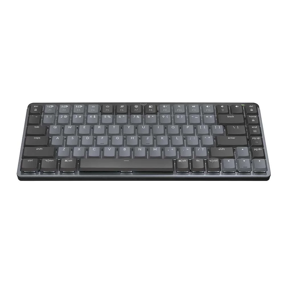 Imagem 3 de 5 do produto Teclado Mecânico Gamer Logitech Mx Mechanical Mini, Sem Fio, Bluetooth, Preto