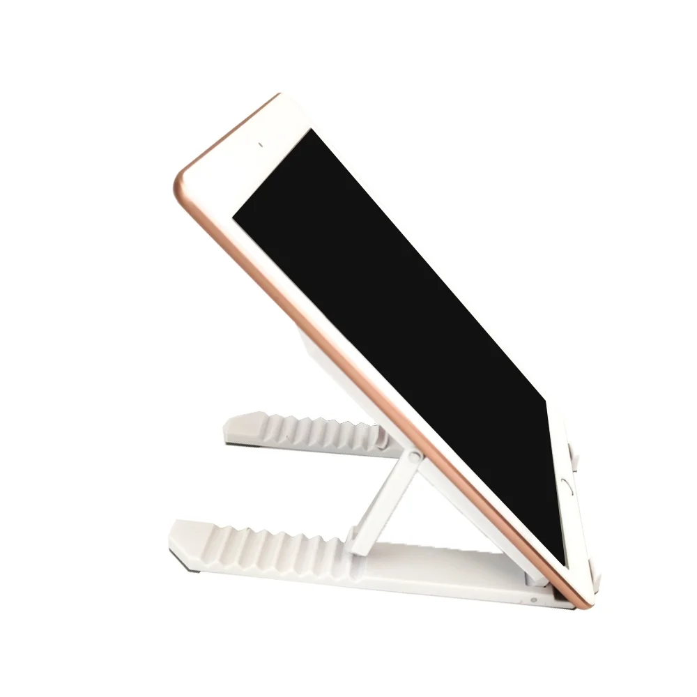 Imagem 4 de 4 do produto Suporte Abmidia de Mesa, Para Netbook, Laptop Slim, Tablet, Portátil, Regulável Ergonômico, Branco