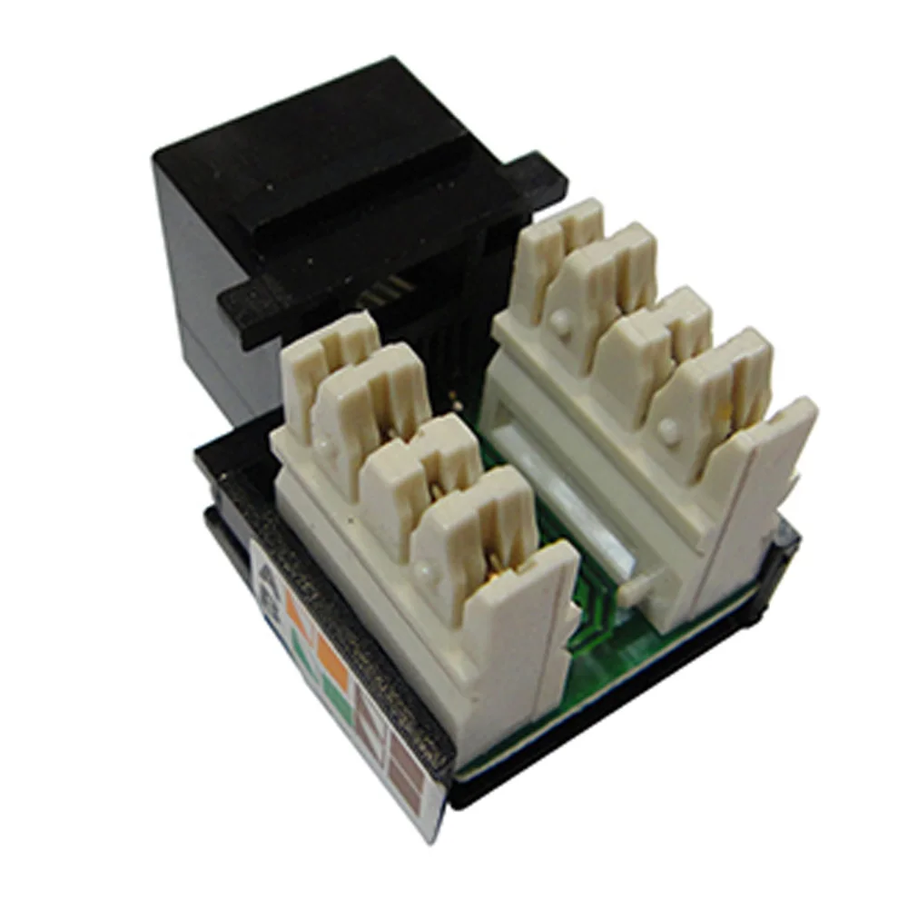 Imagem 4 de 4 do produto Conector Seccon Keystone RJ45 Fêmea, CAT5, Branca - WT 2001C W