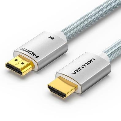 Cabo HDMI Vention, 2.1 FullHD 4k, 8k, Gamer, Video Game, Pc - 1.5m