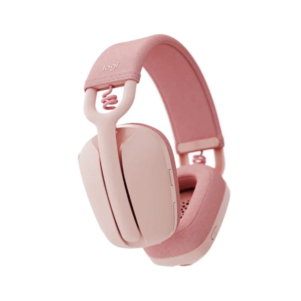 Headset Sem Fio, Logitech Zone Vibe 100 Bluetooth, Rosa - 981-001223