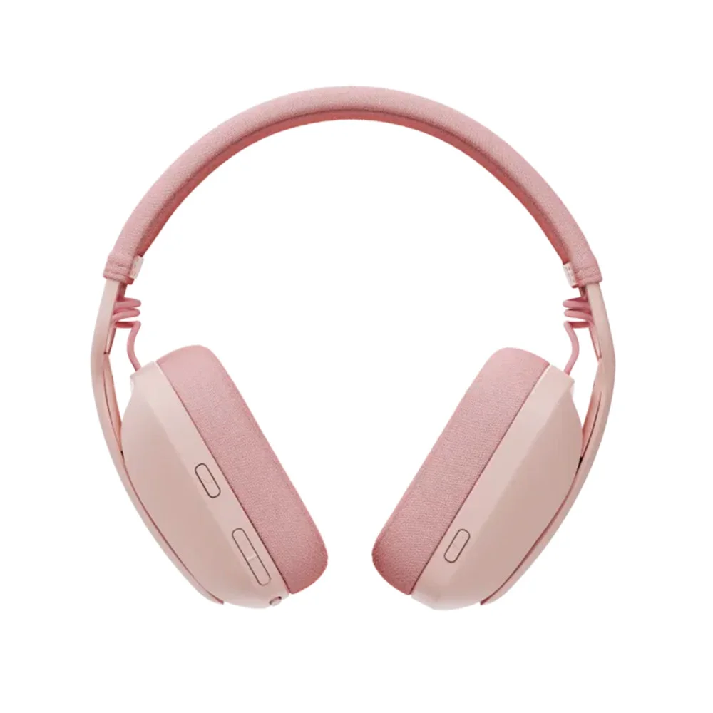 Headset Sem Fio, Logitech Zone Vibe 100 Bluetooth, Rosa - 981-001223