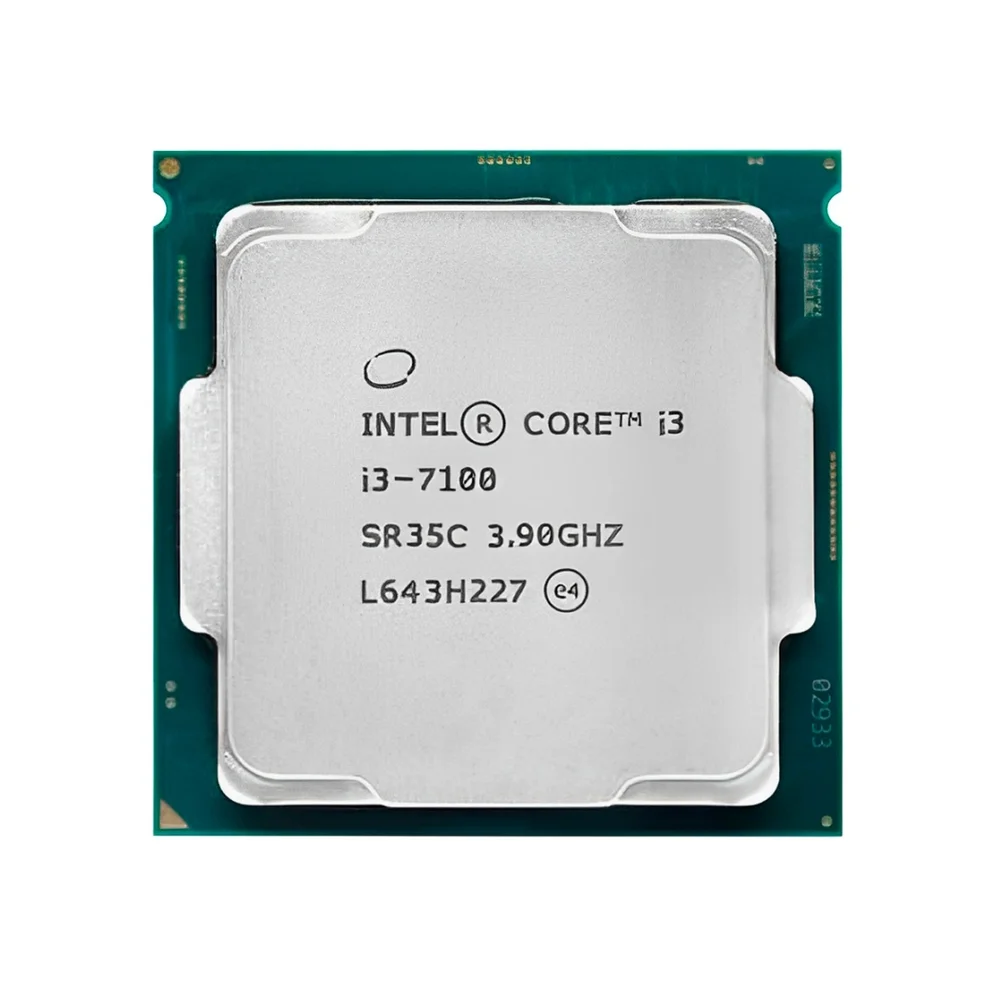 Processador Intel Core i3-7100, LGA 1151, 3.9GHz, Cache 3MB, 2 Núcleos, 4 Threads, Sem Cooler