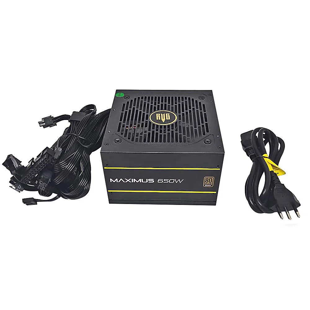 Fonte Maximus Real, 650w, Revenger, 80plus