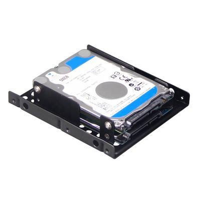 Adaptador De Metal F3 Su-so2 Duplo Baia De 2.5 Para 3.5 Para 2 X SSD E HD De Notebook