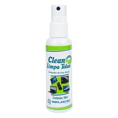 Limpa Telas Implastec Com Flanela Clean Incolor