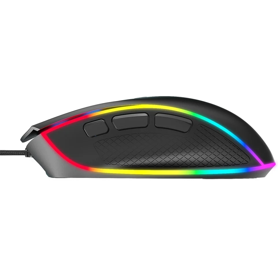 Imagem 4 de 5 do produto Mouse Gamer Fortrek Cruiser New Edition, RGB, 12000 DPI, 7 Botões, Preto