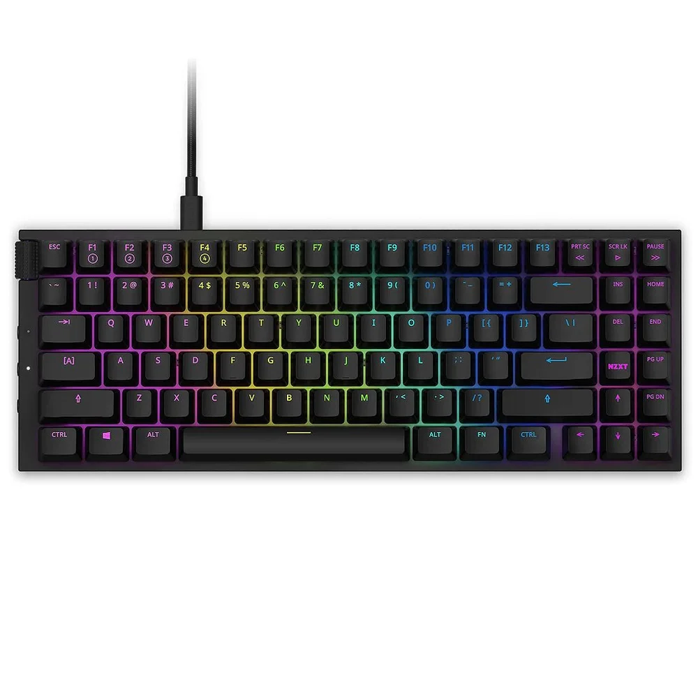 Function Elite Mini TKL NZXT ゲーミング NZXT Teclado magnético RGB para jogos função elite miniTKL