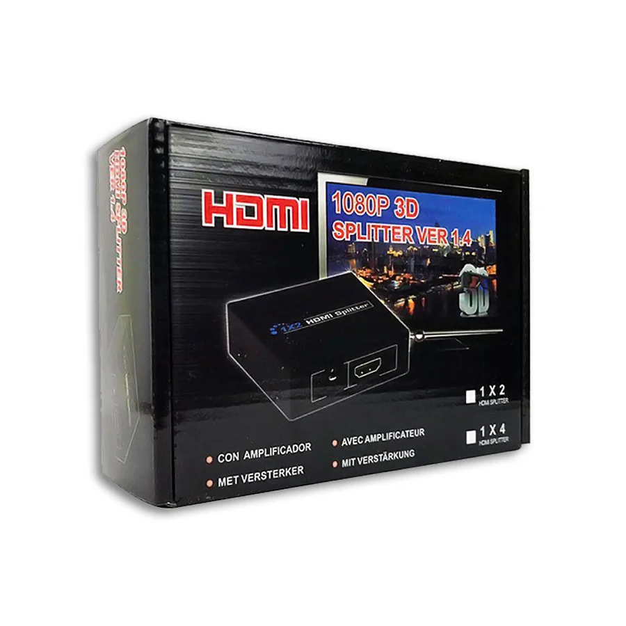 Imagem 3 de 5 do produto Splitter HDMI Divisor Exbom 01 Entrada 02 Saídas
