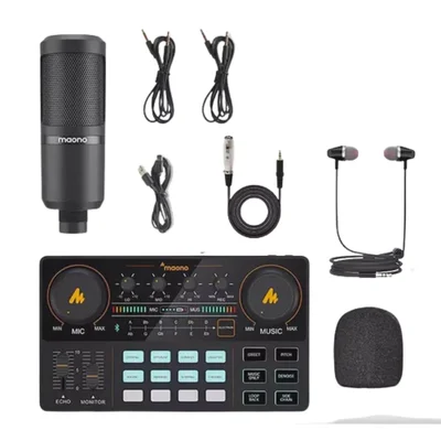 Est-dio-De-Podcast-Maono-