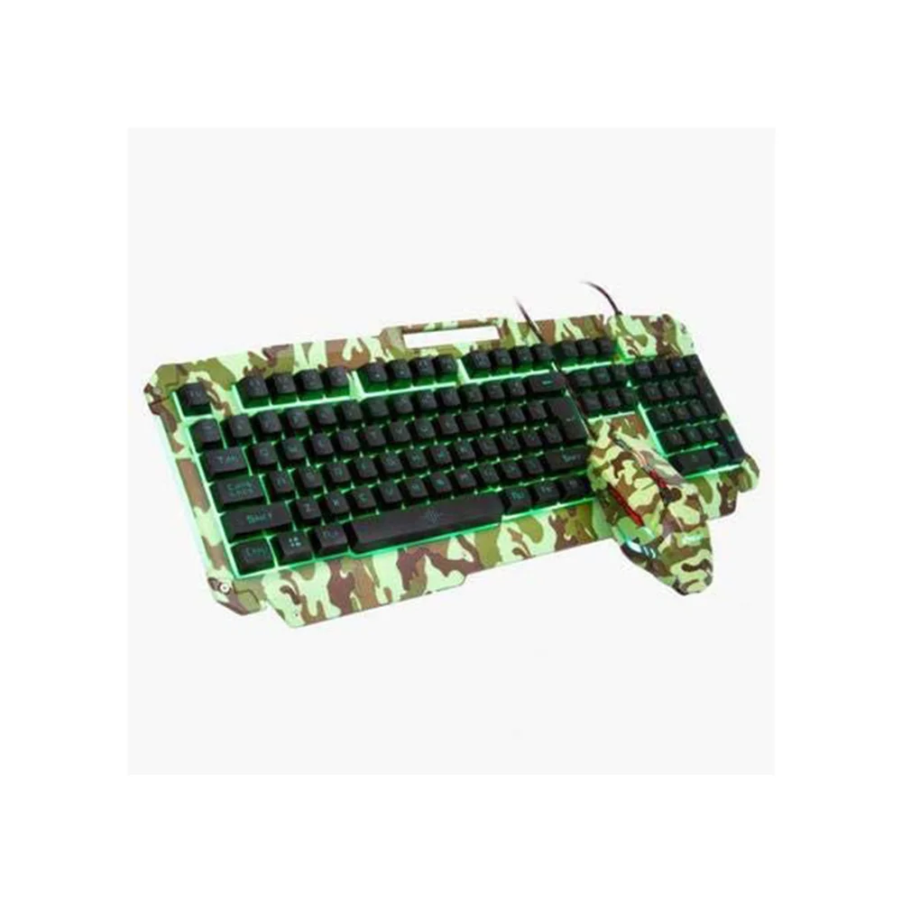 Imagem 3 de 4 do produto Kit Teclado Gamer Xtrad Mouse Gamer Teclado Com Led Hk8400