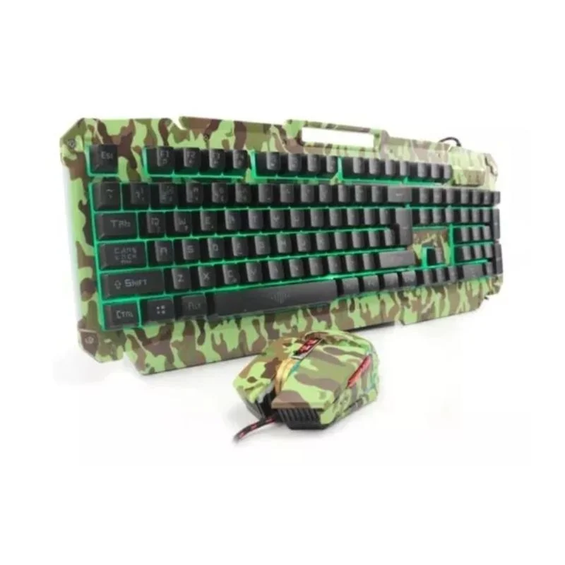Imagem 4 de 4 do produto Kit Teclado Gamer Xtrad Mouse Gamer Teclado Com Led Hk8400