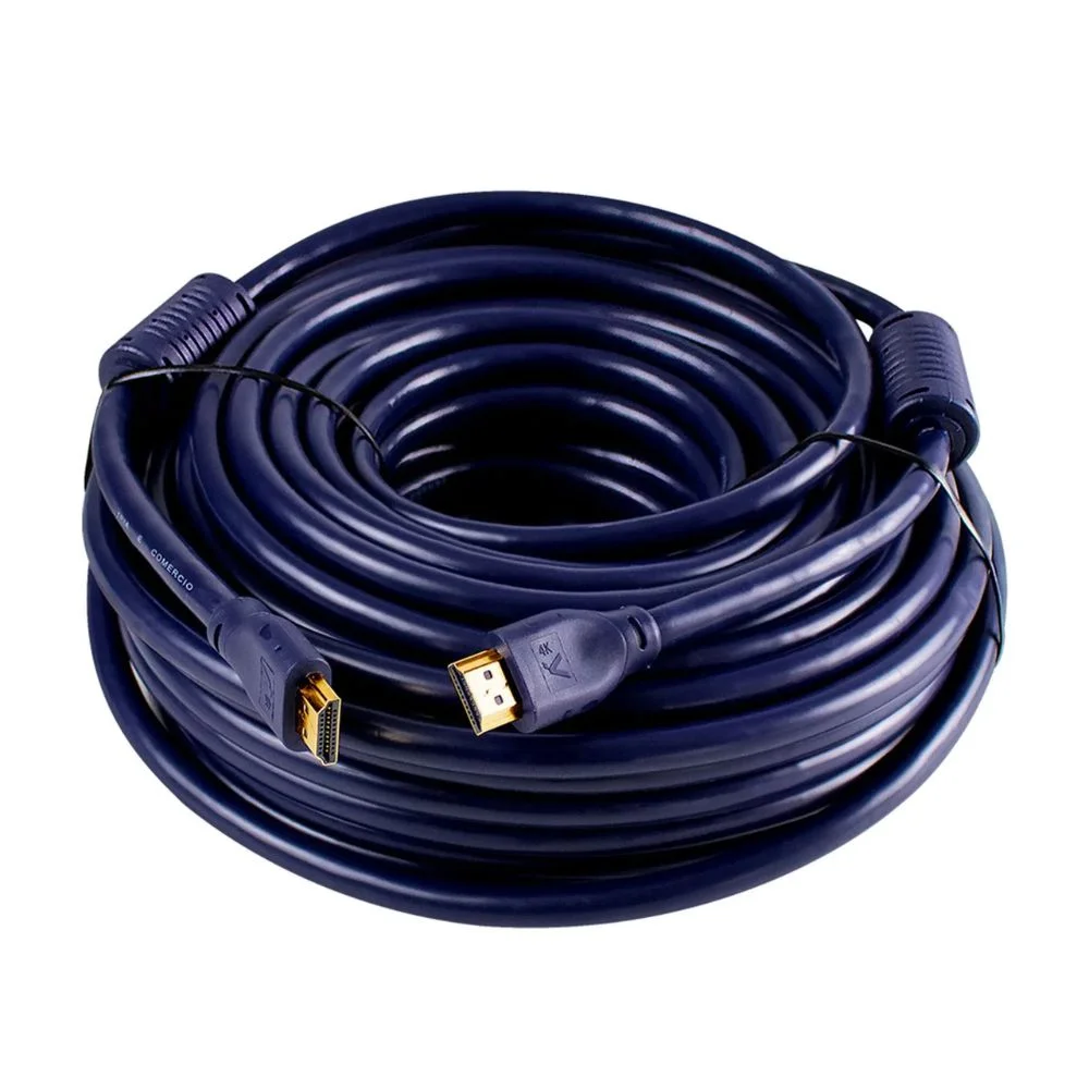Imagem 4 de 4 do produto Cabo HDMI Aquario 2.0 4k 3d 19 Pinos 20 Metros - 4k20