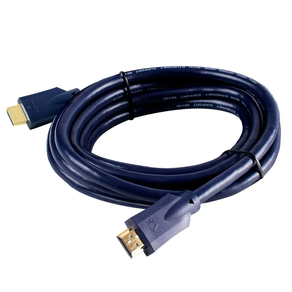 Imagem 5 de 5 do produto Cabo HDMI Aquario 2.1 8k 3d 19 Pinos 3 Metros - 8k3