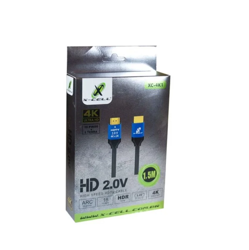 Imagem 2 de 5 do produto Cabo HDMI Flex Xc-4k1, 2.0V, 1.5 Metros