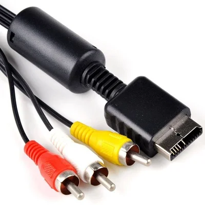 Cabo De Audio E Video, Av Rca, Ps2, Ps3