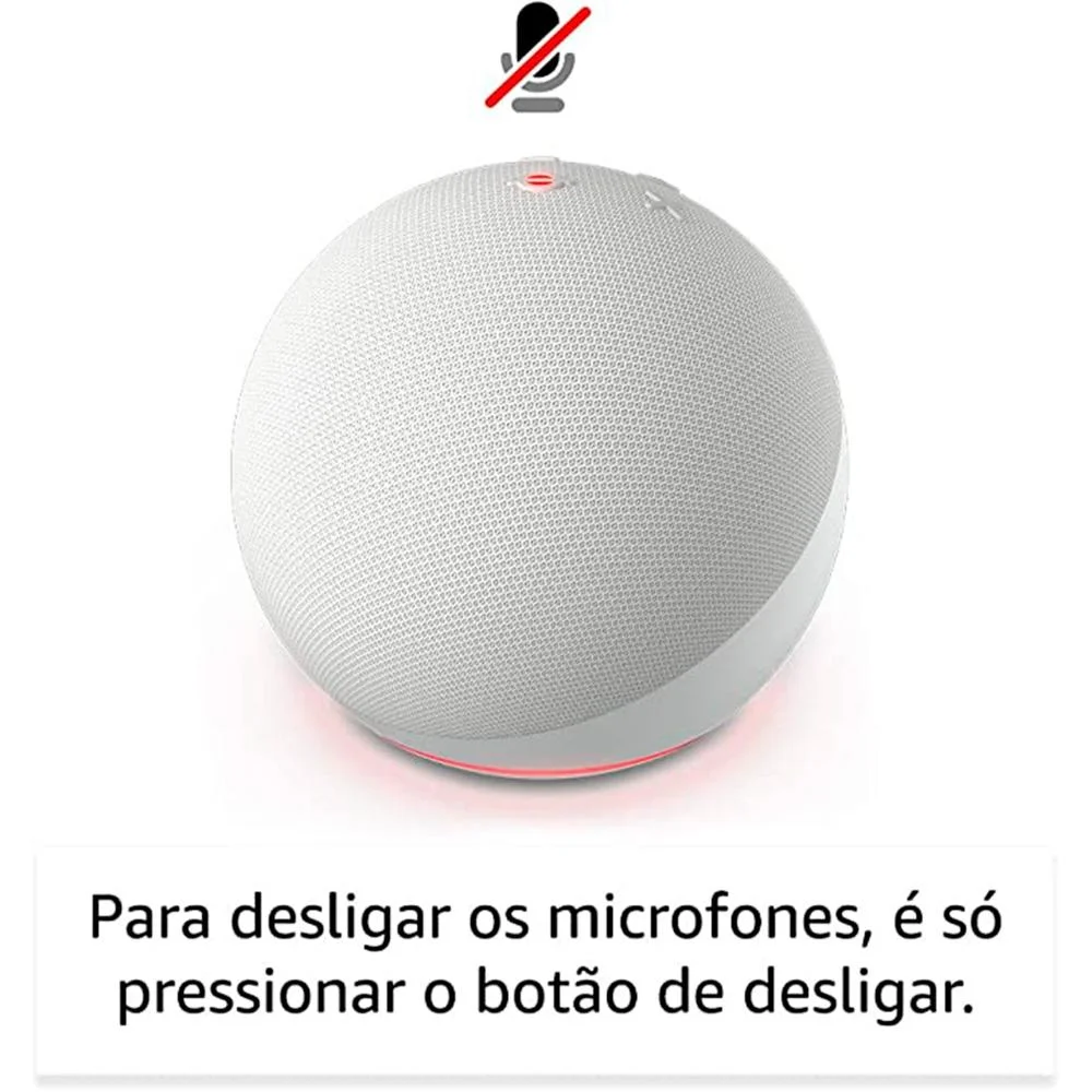 Echo Dot 5 Geraço Amazon Alexa Smart Speaker
