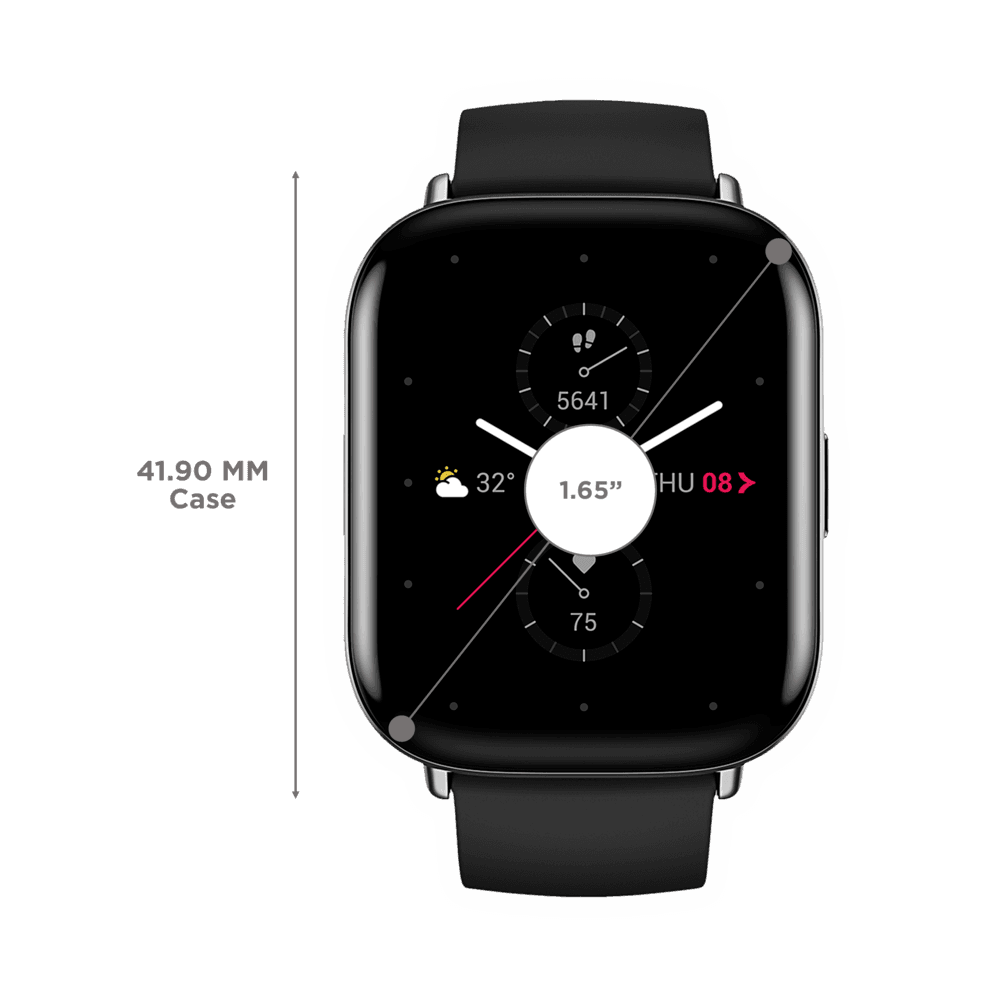 Smartwatch Amazfit Zepp E Tela Amoled GPS KaBuM