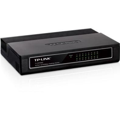 Switch Tp-link Tl-sf1016d, 10/100 MBPS, 16 Portas