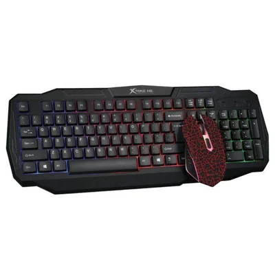Kit Teclado E Mouse Xtrike Me Mk-501