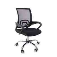 Cadeira De Escritorio Oficial Webshop Tela Mesh Begonia Ergonomica Giratoria