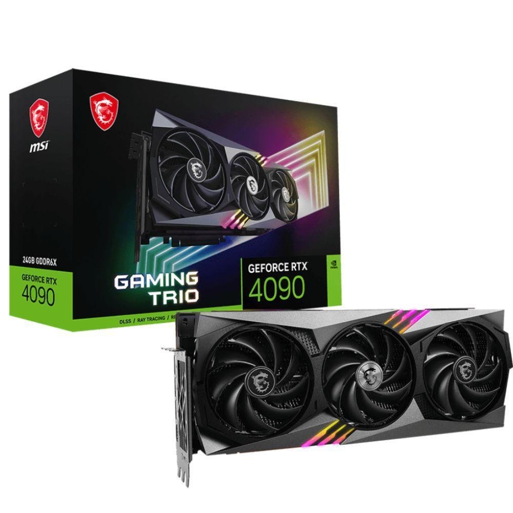 Placa de Vídeo Msi Rtx 4090 Gaming Trio 24gb Ddr6 912-v510-014