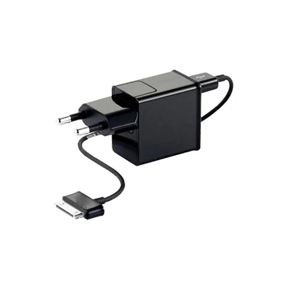 Carregador de Tomada com Cabo USB, Js Technology Para Samsung Galaxy Tab  Gt-n8000 Gt-n8010 Tab 2, Preto P5110